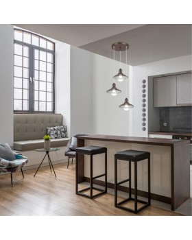 3513/3A LOFTI LN18 211 кофейный Светильник подвесной E27 3*60W 220V LUDACRIS-foto3