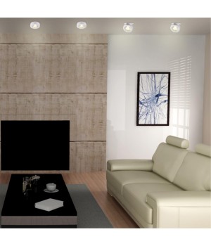 357982 SPOT NT19 260 белый Встраиваемый светильник IP20 LED 3000К 12W 220V GRODA-foto3