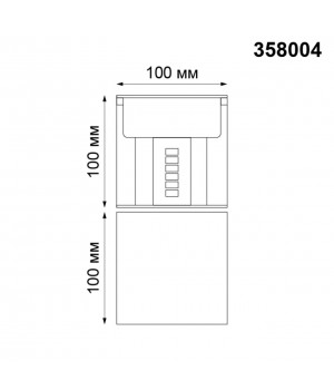 358004 STREET NT19 340 темно-серый Ландшафтный светильник IP54 LED 3000К 2*3W 85-265V KAIMAS-foto2
