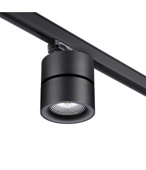 358787 PORT NT21 123 черный Трехфазный трековый светодиодный светильник IP20 LED 25W 4000K 2200Лм 100-265V GRODA-foto6