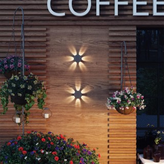 358463 STREET NT20 343 темно-серый  Ландшафтный настенный светильник IP54 LED 4000K 6W 85-265V CALLE-foto3