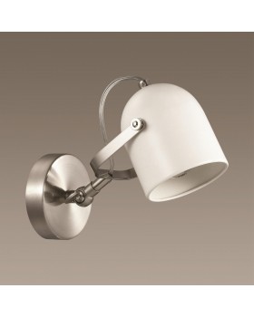 3592/1W MODERNI LN18 155 белый с матовым никелем Бра E27 60W 220V ARUDIS-foto3