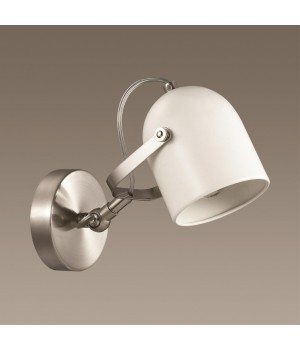 3592/1W MODERNI LN18 155 белый с матовым никелем Бра E27 60W 220V ARUDIS-foto3