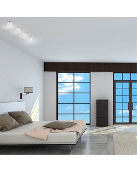 357955 OVER NT19 206 белый Накладной светильник IP20 LED 4000К 10W 200-260V RECTE-foto3