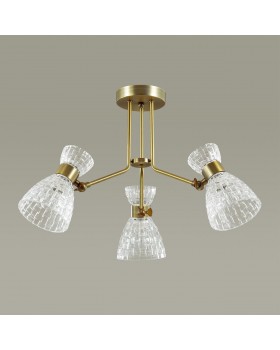 3704/3C COMFI LN19 214 античная бронза Люстра потолочная E14 3*40W 220V JACKIE-foto3