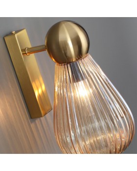 5402/1W MODERN ODL_EX23 21 золотой/янтарный/металл/стекло Бра E14 1*40W ELICA-foto5