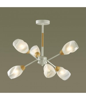 5210/6С COUNTY белый, бежевый Люстра потолочная E14 6*40W 220V KENDRA-foto3