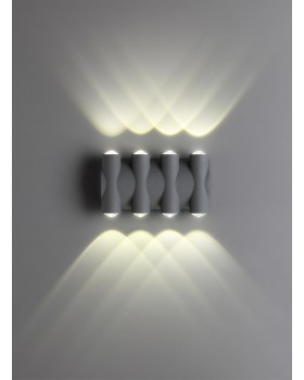 358568 STREET NT21 316 темно-серый Ландшафтный настенный светильник IP54 LED 4000K 8W 85-265V CALLE-foto3