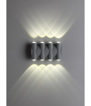 358568 STREET NT21 316 темно-серый Ландшафтный настенный светильник IP54 LED 4000K 8W 85-265V CALLE-foto3