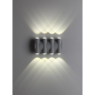 358568 STREET NT21 316 темно-серый Ландшафтный настенный светильник IP54 LED 4000K 8W 85-265V CALLE-foto3