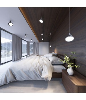 358346 OVER NT20 198 черный Светильник накладной IP20 LED 4000K 18W 85-265V HAT-foto3