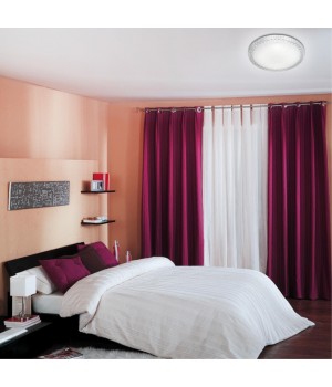 2036/EL PALE SN 081 Светильник пластик/белый/прозрачный LED 72Вт 3000-6000K D500 IP43 пульт ДУ BRISA-foto3