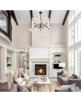 4518/10C LOFTI LN20 201 черный, бронза Люстра потолочная E14 10*40W 220V TIANA-foto3