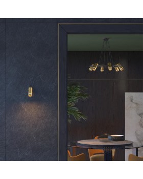 4444/6 MODERNI LN20 151 коричневый, золотой Люстра GU10 6*5W 220V HARPER-foto3