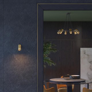 4444/6 MODERNI LN20 151 коричневый, золотой Люстра GU10 6*5W 220V HARPER-foto3