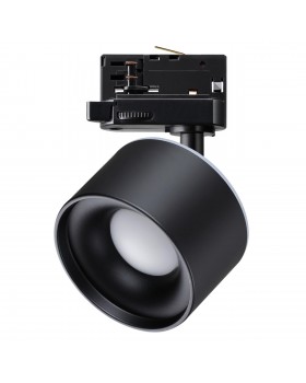 358977 PORT NT22 119 черный Трехфазный трековый светильник с переключ. цв. температуры IP20 LED 3000К\4000К\6000К 12W вниз + 3W вверх 110-265V GIRO-foto3