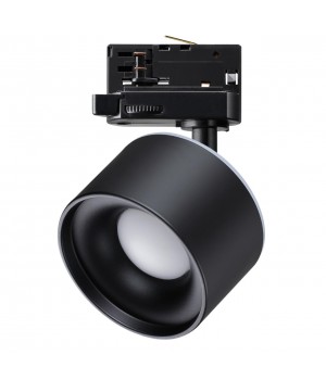358977 PORT NT22 119 черный Трехфазный трековый светильник с переключ. цв. температуры IP20 LED 3000К\4000К\6000К 12W вниз + 3W вверх 110-265V GIRO-foto3