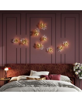 4371/3WL MIDCENT ODL23 201 золотое фольгирование/стекло Настенный св-к IP20 LED 3W 180Лм 3000K EVA-foto4