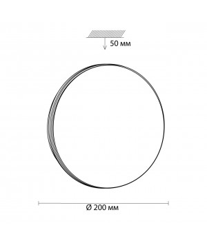 3016/AL MINI SN 043 Светильник пластик/белый/хром LED 12Вт 4000K D200 IP43 SMALLI-foto2