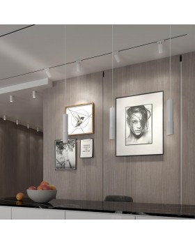 358499 PORT NT21 128 белый Трехфазный трековый светодиодный cветильник IP20 LED 4000K 12W 220V MAIS LED-foto3