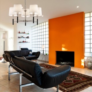 2266/1T MODERN ODL12 360 никель/абажур рогожка Н/лампа E14 40W 220V GLEN-foto3