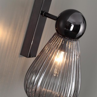 5417/1W MODERN ODL_EX23 17 черный хром/дымчатый/металл/стекло Бра E14 1*40W ELICA-foto5