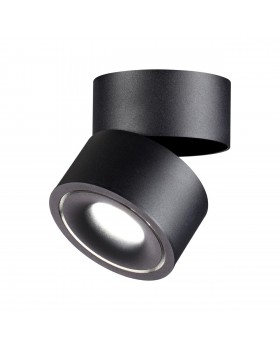 358773 OVER NT21 195 черный Светильник накладной светодиодный IP20 LED 15W 4000K 1300Лм 100-265V GRODA-foto4