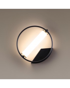 3905/6WL L-VISION ODL20 035 черный/золотистый/металл Настенный светильник LED 4000K 10W 220V BEBETTA-foto4