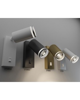 370894 OVER NT22 170 матовое золото Светильник накладной настенный IP20 GU10 9W 220V ULAR-foto4