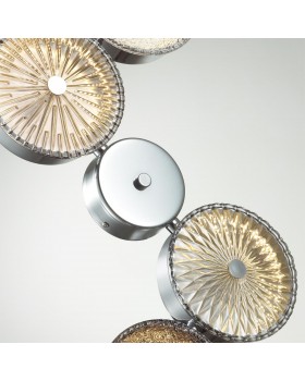 5416/25WL L-VISION ODL_EX23 11 хром/разноцветный металл/стекло Бра LED 25W 4000K CARAMELLA-foto6