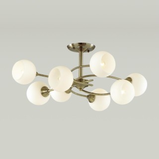 4537/8C COMFI LN21 052 античная бронза Люстра потолочная E27 8*60W 220V DANIELLA-foto3