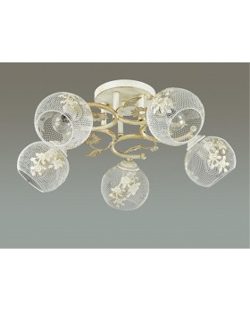 3000/5C COMFI LN16 068 белый с золотой патиной Люстра потолочная E14 5*40W 220V IVETTA-foto3