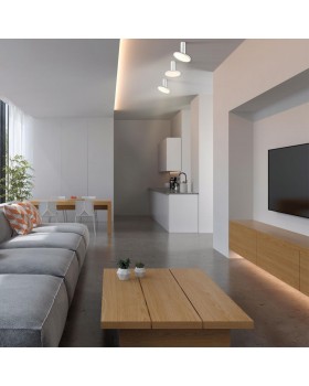 358347 OVER NT20 198 белый Светильник накладной IP20 LED 4000K 18W 85-265V HAT-foto4