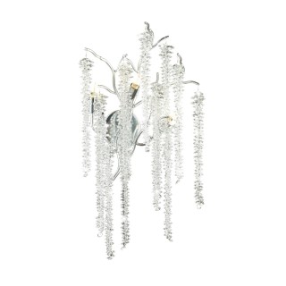 5004/3W HALL ODL23 485 серебристый/прозрачный металл/хрусталь Бра G9 3*40W BANCHE-foto4