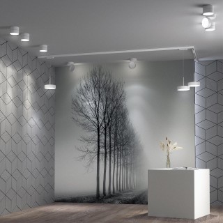 358767 PORT NT21 092 белый Светильник трековый однофазный трехжильный, провод 1.2м IP20 LED 30W 4000K 2600Лм 100-265V PROMETA-foto3