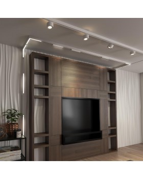 358912 SHINO NT22 053 белый Трековый светильник для низков.шинопровода диммируемый с пультом ДУ со сменой цв.температуры IP20 LED 3000~6500К 24W 48V F-foto3