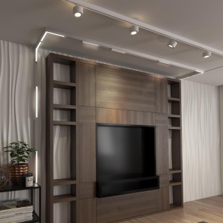 358912 SHINO NT22 053 белый Трековый светильник для низков.шинопровода диммируемый с пультом ДУ со сменой цв.температуры IP20 LED 3000~6500К 24W 48V F-foto3