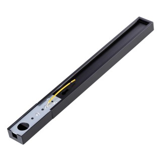 135138 PORT NT22 064 черный Шинопровод однофазный двухжильный (универсальный) с токопроводом и заглушкой, 2м IP20 220V-foto3