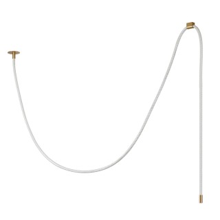 4399/40CL HIGHTECH ODL23 103 ант.бронза/металл/канат Потолочный св-к встраиваемый (2 крепления и крючок в комплекте) IP20 LED 40W 1580Лм 3000K CORDA-foto5