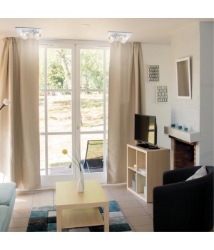 357874 SPOT NT18 091 белый Встраиваемый светильник IP20 LED 3000К 2*25W 220-240V PROMETA-foto3