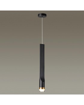 4383/5L HIGHTECH ODL23 230 черный/металл/акрил Подвесной св-к IP20 LED 5W 350Лм 3000K NILO-foto3