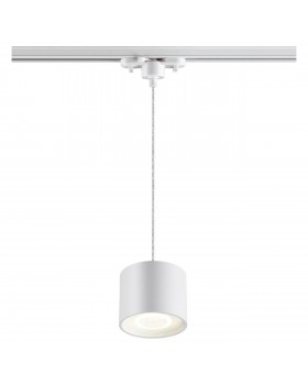 358795 PORT NT21 096 белый Светильник трековый однофазный трехжильный, провод 1.2м IP20 LED 15W 4000K 1600Лм 110-265V BIND-foto4