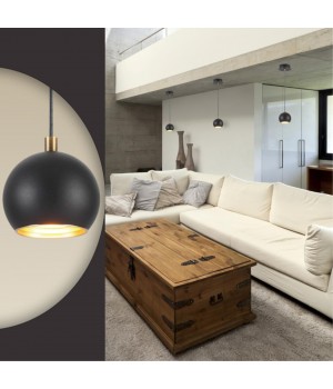 3635/1 MODERNI LN18 101 черный с бронзой Подвес G9 40W 220V NERUNI-foto3