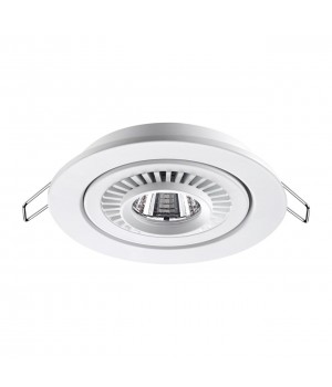 358815 SPOT NT21 252 белый Светильник встраиваемый светодиодный IP20 LED 9W 770Лм 4000K 220V GESSO-foto6
