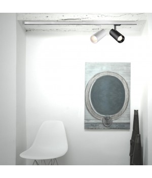 358746 PORT NT21 095 белый Светильник трековый однофазный трехжильный с переключ. цв.температуры IP20 LED 3000К\4000К\6000К 30W 100-265V NAIL-foto3