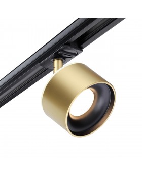 358975 PORT NT22 079 бронза св. Светильник трековый однофазный трехжильный с переключ. цв. температуры IP20 LED 3000К\4000К\6000К 12W вниз + 3W вверх-foto6