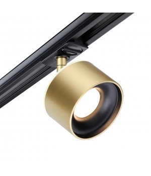 358975 PORT NT22 079 бронза св. Светильник трековый однофазный трехжильный с переключ. цв. температуры IP20 LED 3000К\4000К\6000К 12W вниз + 3W вверх-foto6