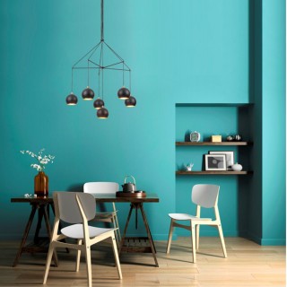 3635/6 MODERNI LN18 147 черный с бронзой Люстра G9 6*40W 220V NERUNI-foto3