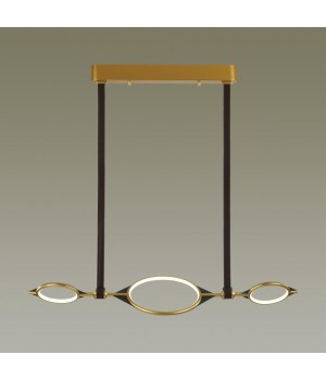 4995/40L L-VISION ODL23 377 матов.золотой/черный/металл/акрил Люстра LED 40W 3000K VIKEMA-foto3