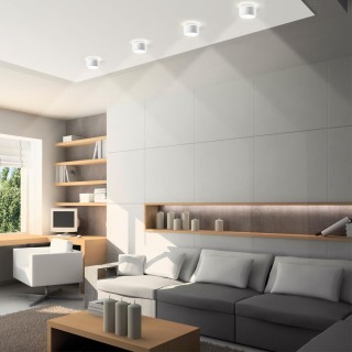 358355 OVER NT20 193 белый Светильник накладной IP20 LED 18W вниз/6W вверх 85-265V 4000K ORO-foto4